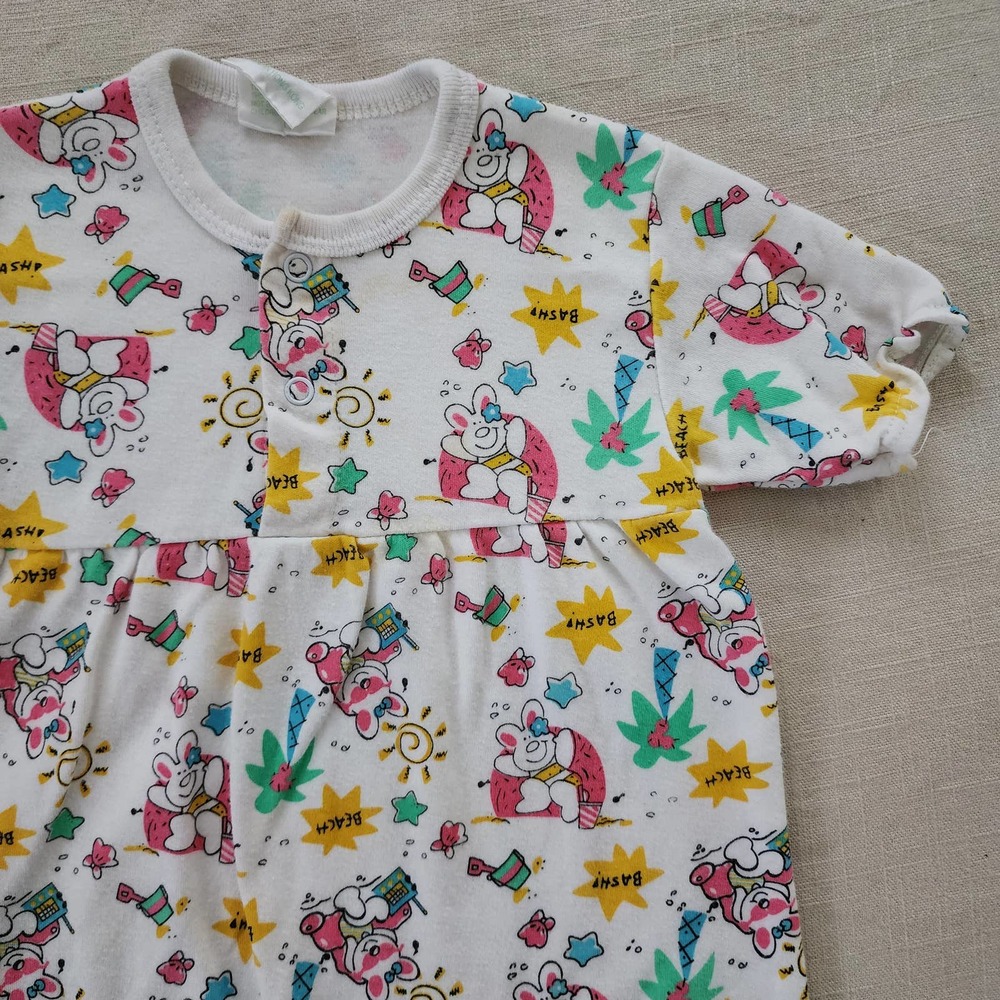 Vintage Beach Bunny Romper 12-18 months